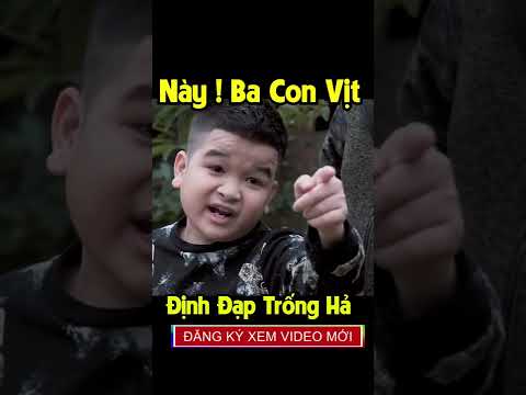 Thằng oắt con kia bé thế mà đòi đạp chị hả - Cười nhức nách | #shorts