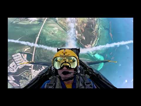 U.S. Navy Blue Angels Fly Over Key West