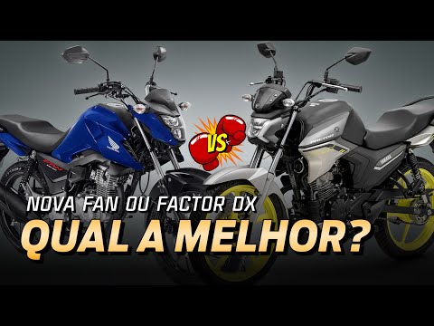 Nova FAN ou Factor DX 2025? 🥊 Qual a melhor escolha? [COMPARATIVO]  #nandoangelo #motovlog