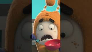 They make it look so easy on the cooking shows 🧑🏻‍🍳 #shorts #oddbods #cartoon