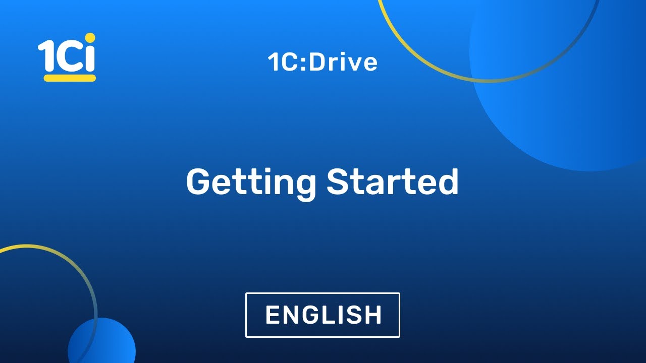 1C:Drive - Getting Started. Learn how to install and set up 1C:Drive ERP | 12/8/2020

Demo video on how to install 1C:Drive, create and launch a new infobase, enter opening balances, and check the results of ...