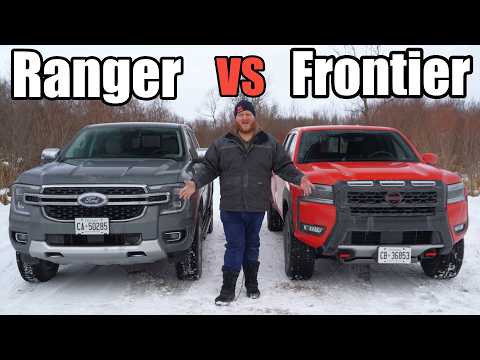 2025 Nissan Frontier vs Ford Ranger - Which Updated Midsize Pickup is Best?