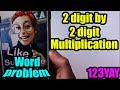 Solving 2 Digit Multiplication Word Problems