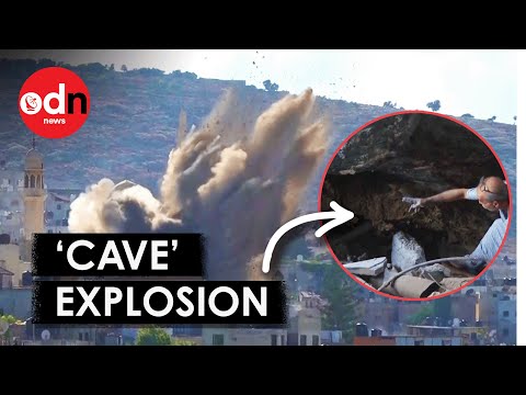 Huge ‘Cave’ Explosion in Jenin Refugee Camp