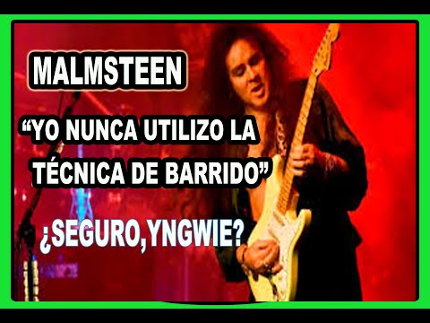 POR QUÉ YNGWIE NIEGA AHORA USAR LA TÉCNICA DE BARRIDO DESPUÉS DE DÉCADAS TOCÁNDOLA?
