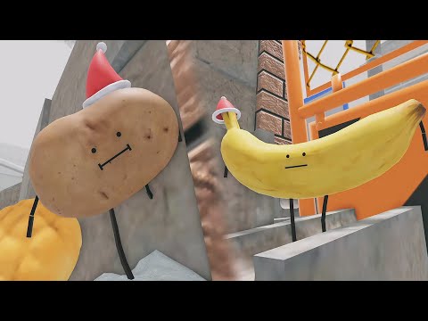 Hide and seek with Potato, Banana in Secret Staycation [Roblox]