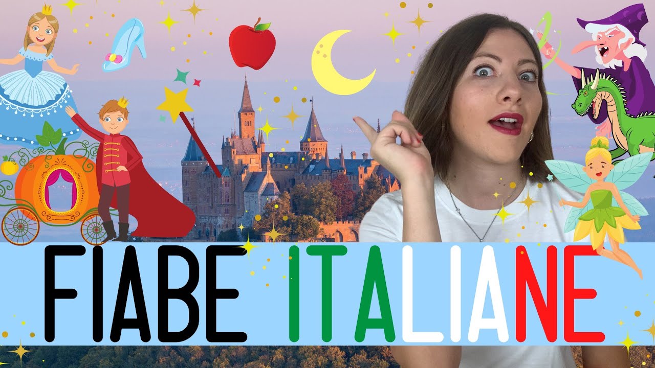 5 FIABE PER BAMBINI che TUTTI gli italiani conoscono (perfette per IMPARARE L'ITALIANO)