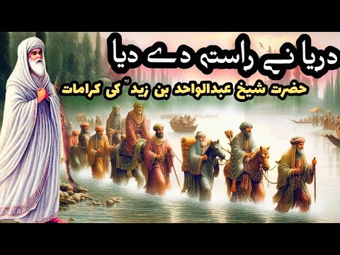 Hazrat Shaikh Abdul Wahid Bin Zaid (RA) Ki Karamat || Darya ne rasta de diya || Afshan Naz