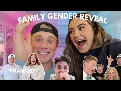 Telling Our Family The Gender Of Baby #2 *we pranked them*
