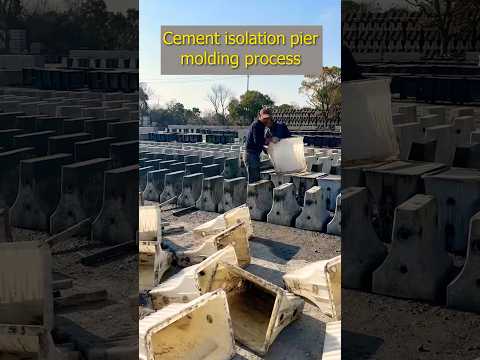 Cement Isolation Pier Molding Process #satisfying @NotchTechTips