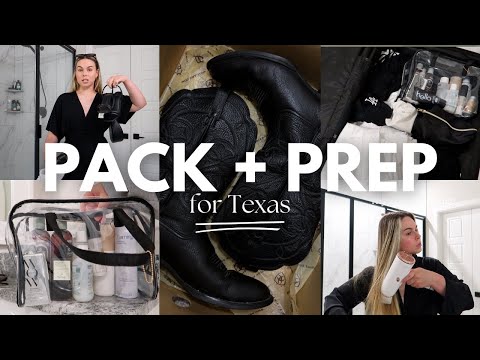 PRODUCTIVE VLOG: packing for Texas, errands, picking out outfits, packing tips, self-care + more!