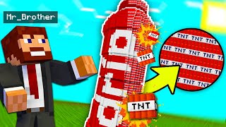 Mudjin DRIP vs 1.000.000 TNT u Minecraftu