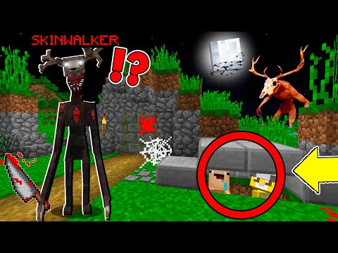 ¡SKINWALKERS NUNCA NOS ENCONTRARA EN ESTE ESCONDITE! 😨 | Mi MASCOTA es un SKINWALKER en Minecraft