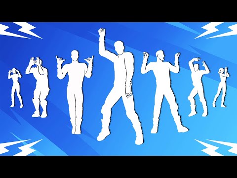 Most Popular Fortnite Dances & Emotes! ( Bye Bye Bye, Get Griddy, Scenario, Billy Bounce)