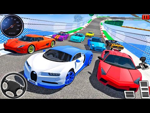 Impossible Car Crash Stunts 3D Mega Ramp Car Racing Game 2025 - Android Gameplay