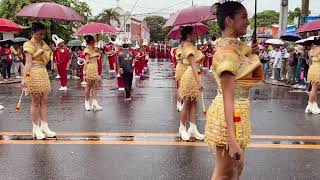 'University of Saint Anthony (USANT)' Band & Majorettes Parade | Peñafrancia Festival 2024