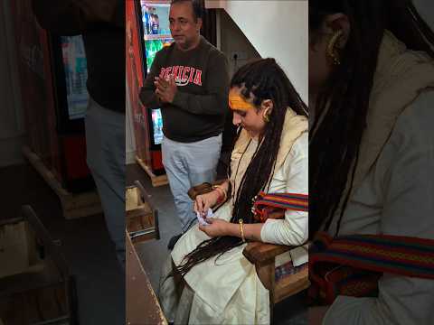 Aghori sadhwi ji 🙏 ne hotel nihalsingh ko diya ashirwad #reel #radha #sorts #shyam #trending #remix