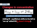 Equilibrium Shifts in Chemical Reactions