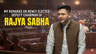 Raghav Chadha Congratulates Deputy Chairman Harivansh Ji in Rajya Sabha | #rajyasabha #raghavchadha