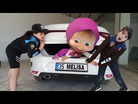 NİSA ARABAYA BİNME MAŞA BAGAJDA KİLİTLİ KALDIK !! دي دي ميدو - لولو | قناة وناسة