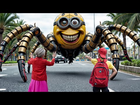 MINION SPIDER - Story Of Transformation in real life