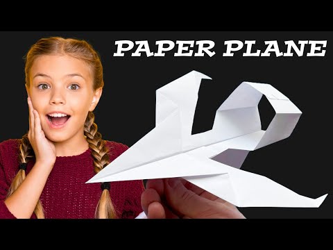 TEACHERS HATE THIS! The ULTIMATE Paper Airplane That NEVER FAILS! 📏🔥