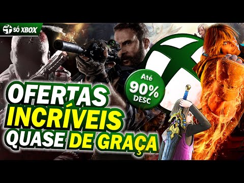 TÁ IMPERDÍVEL! GRANDE SALDÃO com JOGOS quase DE GRAÇA no XBOX!