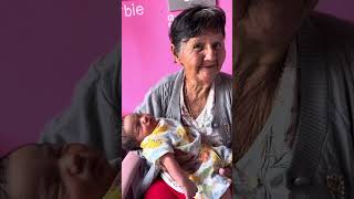 Reacción de mi Tita Carmen & madrina al conocerme 😍👶🏻