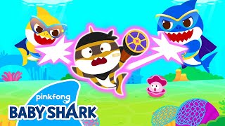 🚨ATTENTION! Baby Shark Heros in the Battle! | +Compilation | Baby Shark Official