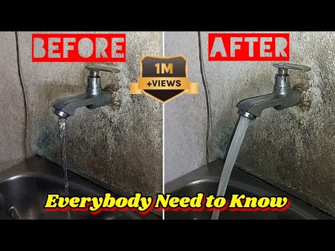 Slow Water Tap Solution | Tap Choke Solution | Easy Cleaning Tips #plumbing #plumber #tap #clean