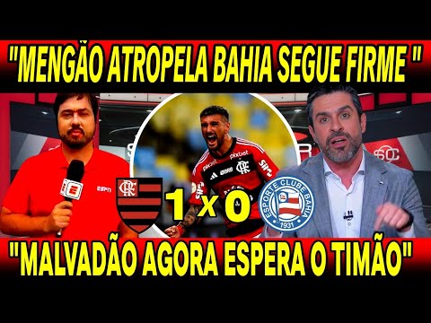 🔥🔥FLAMENGO BATE O BAHIA POR 1X0 NO MARACANÃ E CARIMBA VAGA NA COPA DO BRASIL!