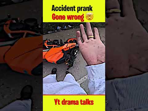 07/100 Accident prank gone wrong ?? #shorts #minivlog #motovlog #youtubeshorts #viral