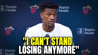 🚨JUST HAPPENED! JIMMY BUTLER CALLS OUT MIAMI HEAT'S CONSECUTIVE LOSSES: 'I'M TIRED OF LOSING