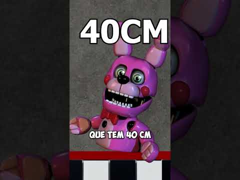 Qual o maior Animatronic do FNAF? #fnaf