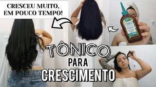 TÔNICO PARA CRESCIMENTO CAPILAR MURIEL | TÔNICO FORTIFICANTE com óleo de Rícino - FUNCIONA?