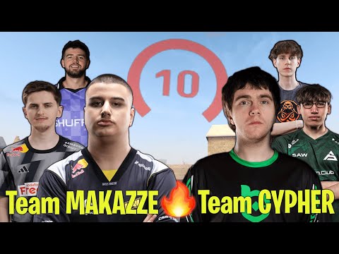 Makazze POV – High ELO FACEIT Match w/ Krabeni & juanflatroo vs Team CYPHER (Mirage, Voice Comms)
