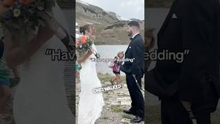 A wholesome wedding moment ❤️