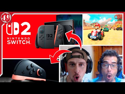 REACCIÓN al Trailer de NINTENDO SWITCH 2 y MARIO KART 9