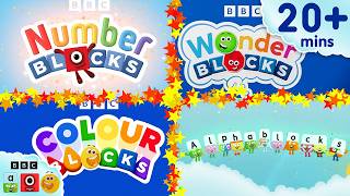 All of the Theme Tunes! | Counting, Reading, & Colour Compilation for Kids | Blocks Universe