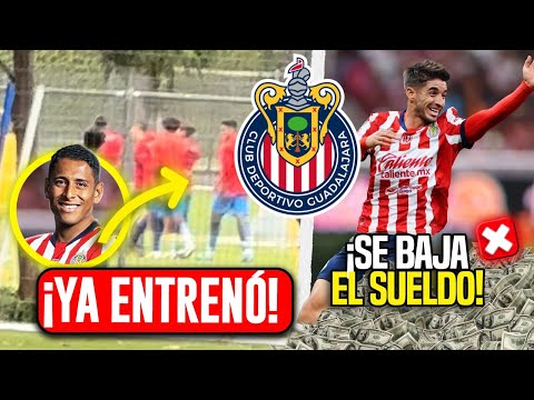 🚨ULTIMA HORA! LUIS ROMO YA ENTRENO CON CHIVAS! CONE BRIZUELA SE BAJA EL SUELDO | NOTICIAS CHIVAS