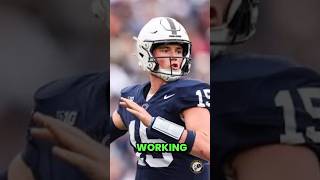 Drew Allar LEARNING FROM Aaron Rodgers #steelersnation #aaronrodgers #drewallar