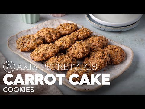 Carrot Cake Cookies | Akis Petretzikis