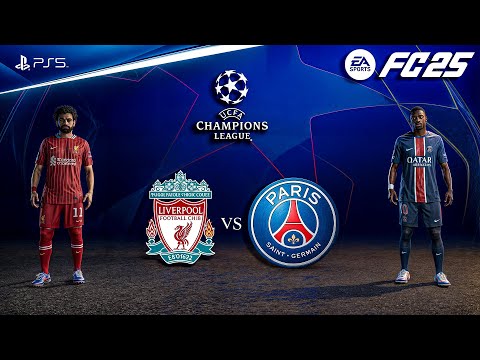 FC 25 - Liverpool vs PSG Ft. Salah, Dembele, | UEFA Champions League Final | PS5™ [4K60]