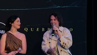 2025 CONFERENCIA QUEBRANTO - Tini Stoessel, Jorge López, Martín Barba, elenco - DISNEY PLUS