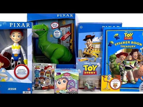 Pixar Toy Story Toy Collection ASMR Unboxing Review | Talking Rex Dinosaur Figure