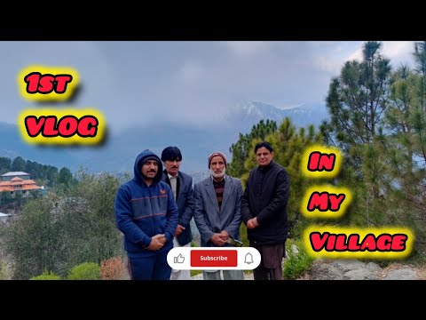 First Ever Vlog In My Village | Azad Kashmir | Snow Fall |#kashmir #beauty #vlogger #viral