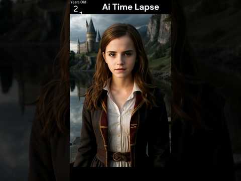 Hermione Granger Inspired Appearance AI Time Lapse Journey #shorts #hermionegranger