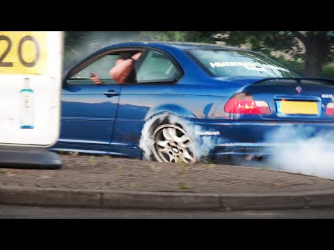 CRASHES, Fails & Near-Misses - Leaving A Car Show & More! 2021