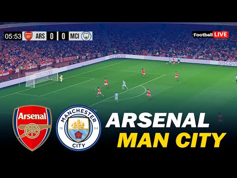 Arsenal vs Manchester City Premier League 25/26 | Full Match Simulation PES
