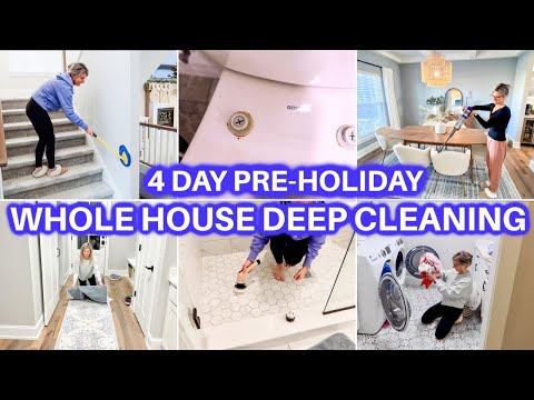 🧼 DAYS OF EXTREME WHOLE HOUSE CLEAN WITH ME | WHOLE HOUSE SPEED CLEANING MOTIVATION | HOUSE CLEANING